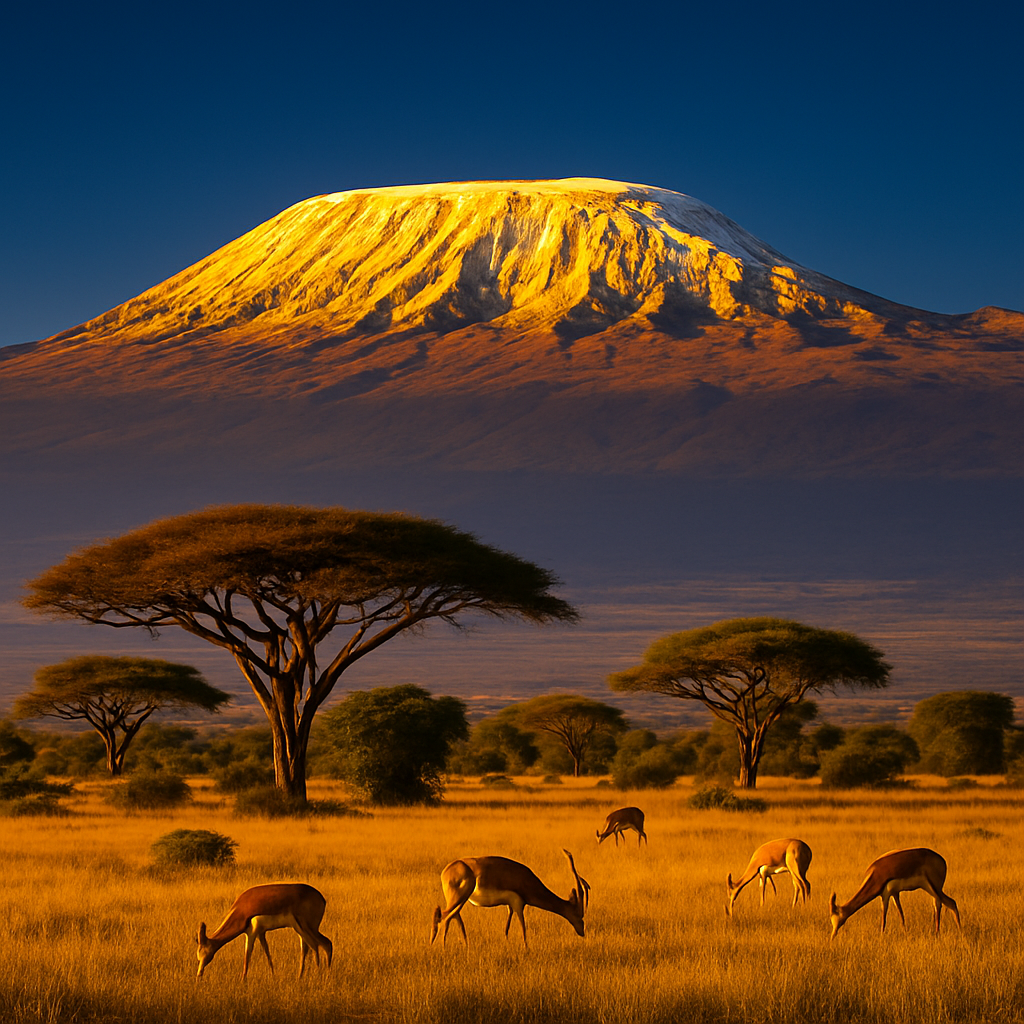 Kilimanjaro summit view